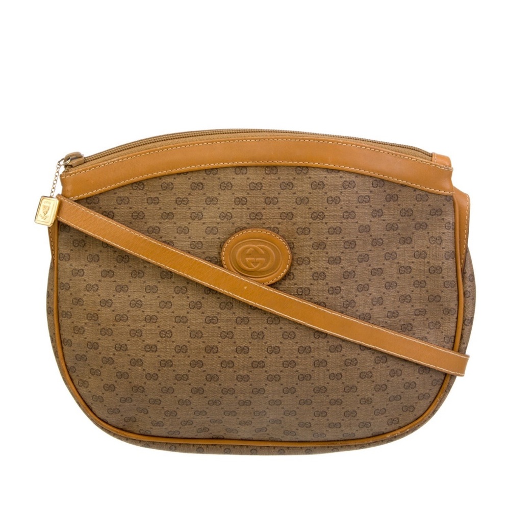 Gucci Micro GG Canvas Crossbody Bag